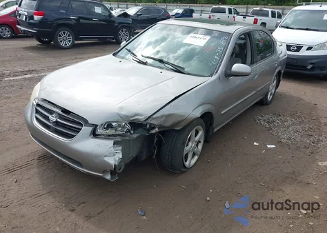 2001 Nissan Maxima Gle из США, поврежденный, VIN JN1CA31A21T111249